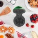 Устройство для приготовления фигурных венских вафель. Mini Waffle Maker 35